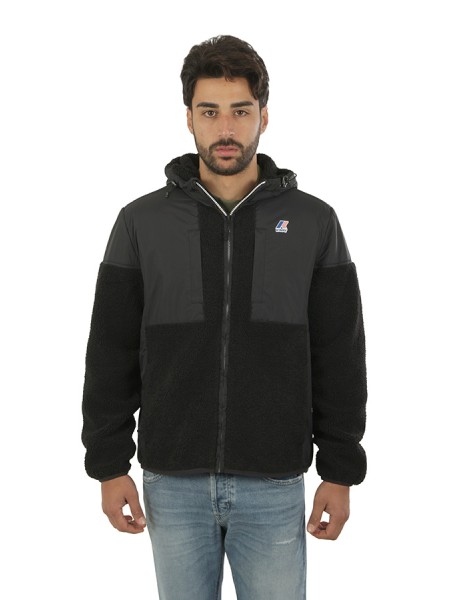 Giubbino K-Way Samson 4.0 Orsetto Black Pure